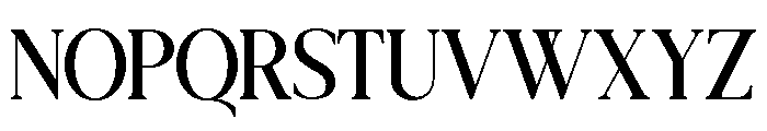 NOTREALITY-Regular Font UPPERCASE