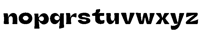 NOTTAH Regular Font LOWERCASE
