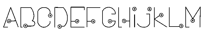 NOVALIGHT Font UPPERCASE
