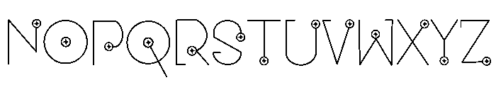 NOVALIGHT Font UPPERCASE