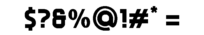 NOVARRIOT Regular Font OTHER CHARS