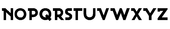 NOVARRIOT Regular Font UPPERCASE