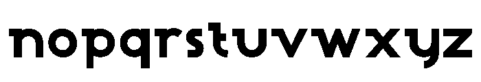 NOVARRIOT Regular Font LOWERCASE