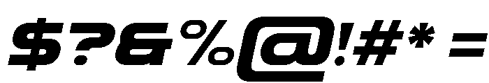 Noa Voren Italic Font OTHER CHARS