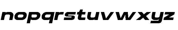 Noa Voren Italic Font LOWERCASE