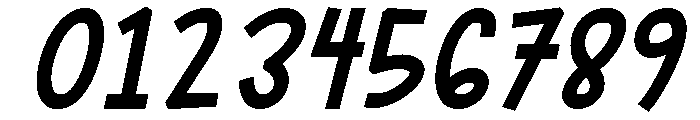 Noah Notes Italic Font OTHER CHARS
