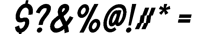 Noah Notes Italic Font OTHER CHARS