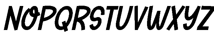 Noah Notes Italic Font LOWERCASE