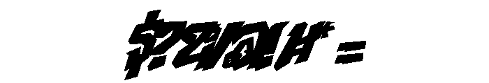 Noah Project Font OTHER CHARS