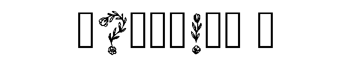 Noah Regular Font OTHER CHARS