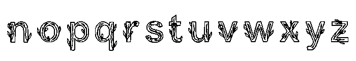 Noah Regular Font LOWERCASE