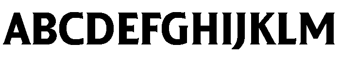 Noare Regular Font UPPERCASE