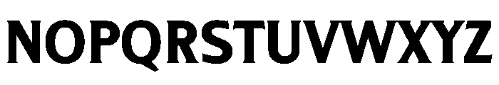 Noare Regular Font UPPERCASE
