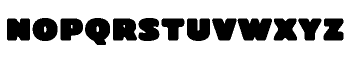 Nobark Regular Font UPPERCASE