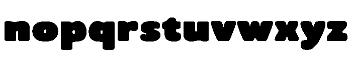 Nobark Regular Font LOWERCASE