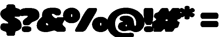 Nobark Tight Regular Font OTHER CHARS