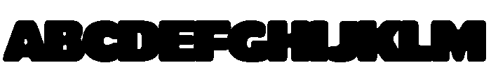 Nobark Tight Regular Font UPPERCASE