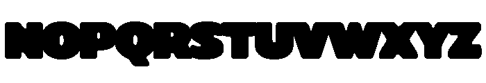 Nobark Tight Regular Font UPPERCASE