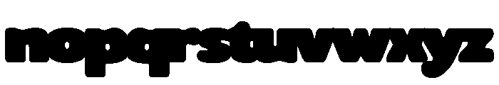 Nobark Tight Regular Font LOWERCASE