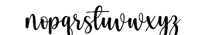 Noble Reward Font LOWERCASE
