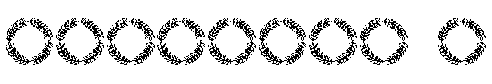 Noblecraft Monogram Font OTHER CHARS