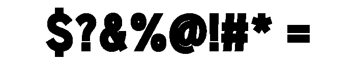 Noblemark Font OTHER CHARS