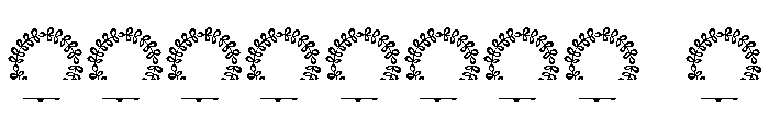 Noblewick Split Monogram Font OTHER CHARS