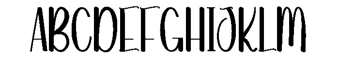Nobody Bold Font UPPERCASE