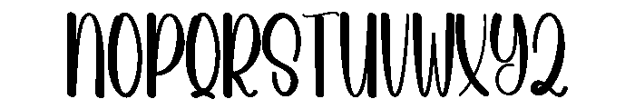 Nobody Bold Font UPPERCASE