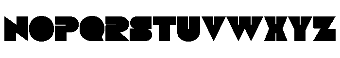 Nobu Font UPPERCASE