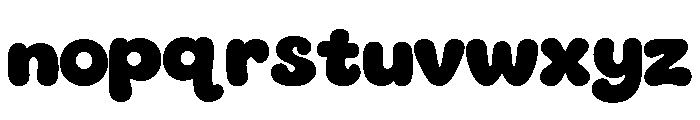 Noby Font LOWERCASE