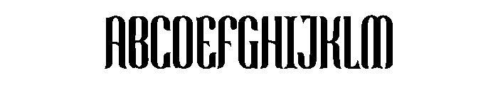 Noctavia Font UPPERCASE