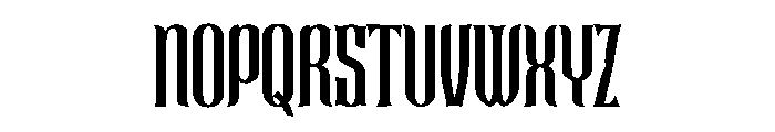 Noctavia Font UPPERCASE
