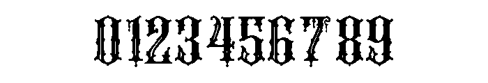 Nocthorn Font OTHER CHARS