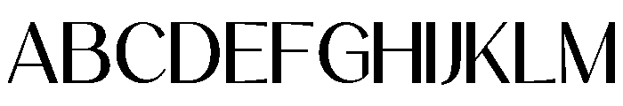 Noctifa Regular Font UPPERCASE