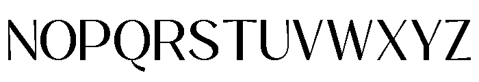 Noctifa Regular Font UPPERCASE