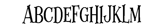 Noctis Serif Font UPPERCASE