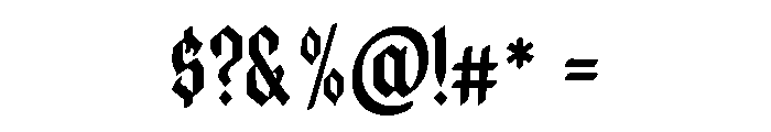 Noctivale Font OTHER CHARS
