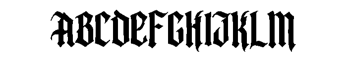 Noctivale Font UPPERCASE