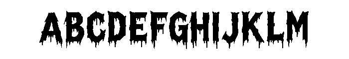 Noctivane Font UPPERCASE