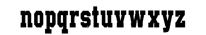 Noctravik Font LOWERCASE