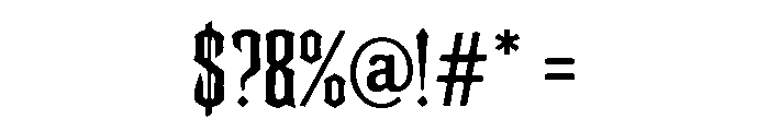 Noctrotic Font OTHER CHARS