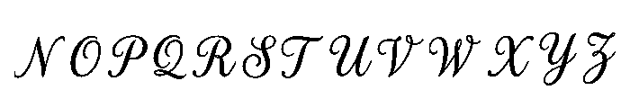Noctu Regular Font LOWERCASE