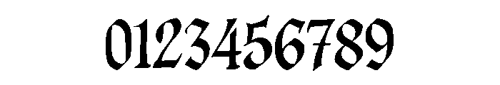 Noctura Gothic Font OTHER CHARS