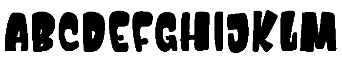 Nocturn Hibrydie Regular Font UPPERCASE