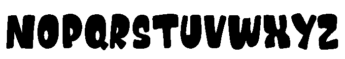 Nocturn Hibrydie Regular Font UPPERCASE