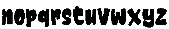 Nocturn Hibrydie Regular Font LOWERCASE