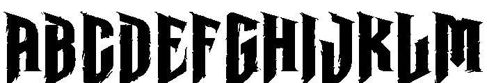 Nocturn-Regular Font UPPERCASE