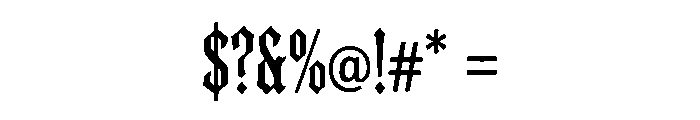Noctyra Font OTHER CHARS