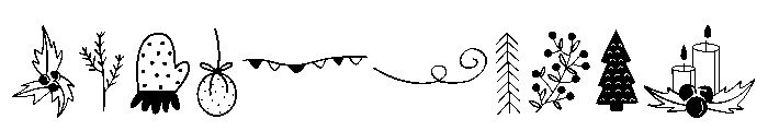 Noel Lines Font OTHER CHARS